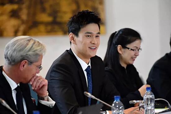 2019年11月，孙杨在听证会上 图源：新华社