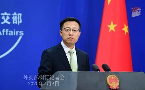 外交部发言人赵立坚
