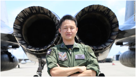  日本航空自卫队F-15J战斗机飞行员城田孝道