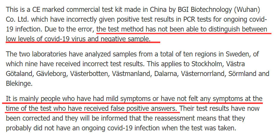  截图来自瑞典公共卫生署官网