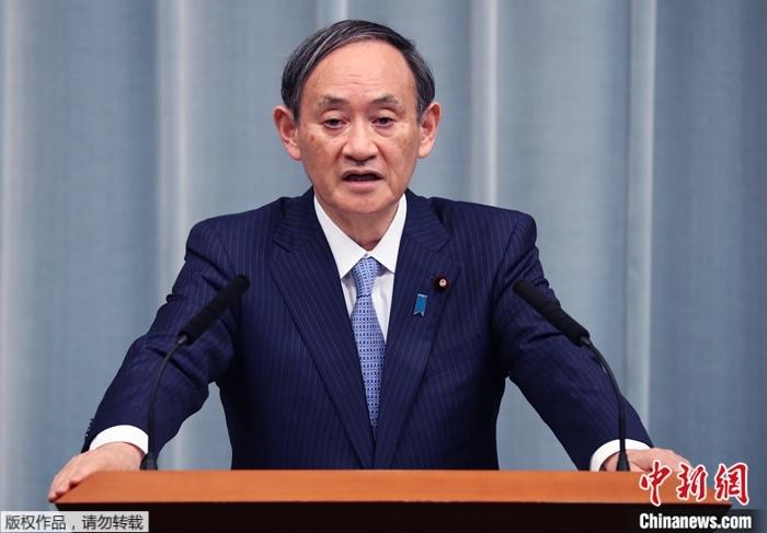 资料图：日本内阁官房长官菅义伟。