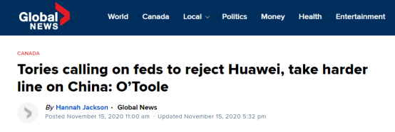 加拿大“环球新闻网”报道截图