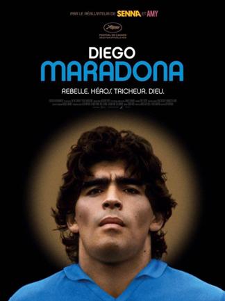 英国纪录片《迭戈·马拉多纳》（Diego Maradona）2019年出品，导演阿斯弗·卡帕迪尔曾获奥斯卡最佳纪录片奖