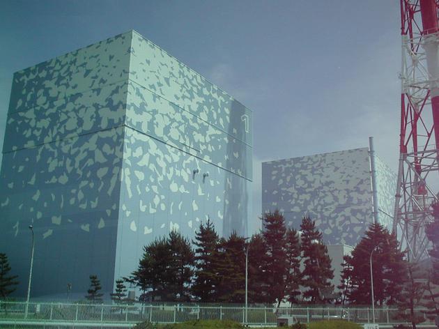 事故前的福岛核电站1号机景像