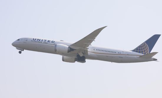 美联航波音787客机，该航司787客机曾遭停飞