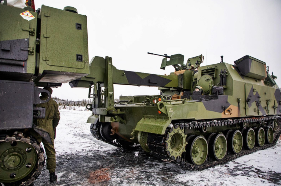 K-9自行榴弹炮系统配备的自动装弹车。